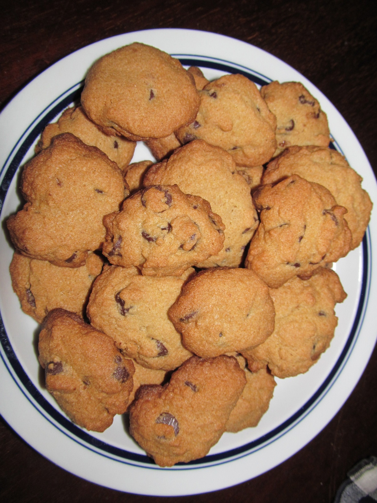 Gluten free masa and chocolate-chip cookies